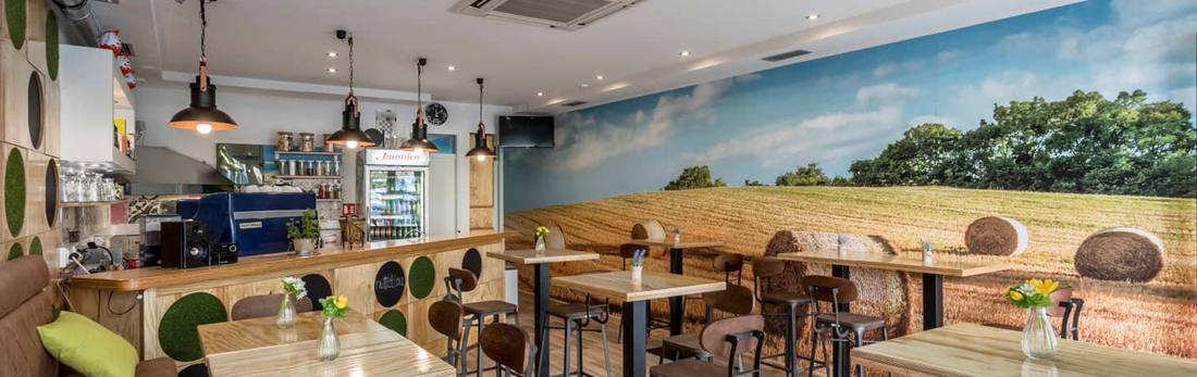 Foto-tapeta · caffe bar