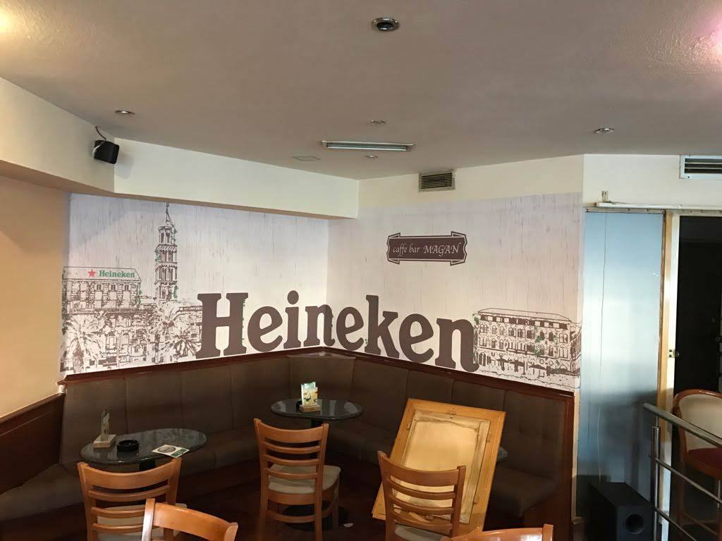 Zidna grafika · Caffe bar Magan